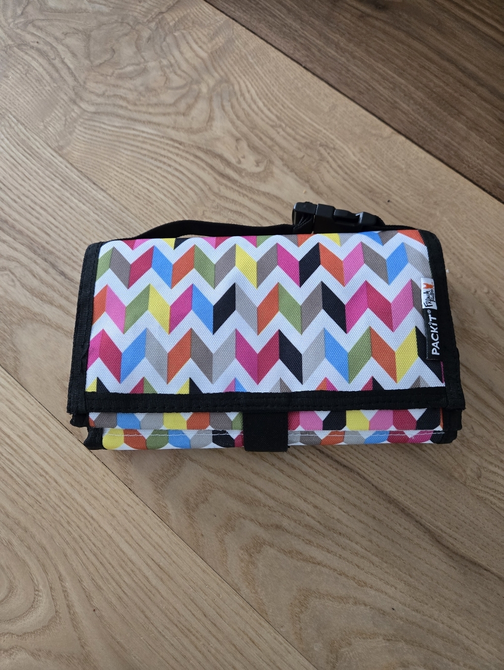 PackIt Chevron Multi-Color Insulated Lunch Bag